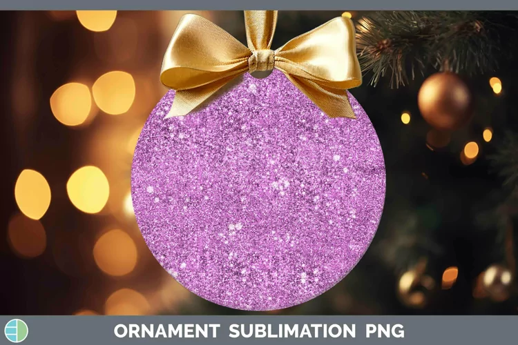 Glitter Berry Ornament Sublimation Bauble Designs
