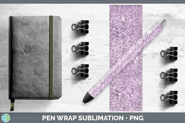 Glitter Berry Pen Wrap Sublimation Epoxy Pen Designs