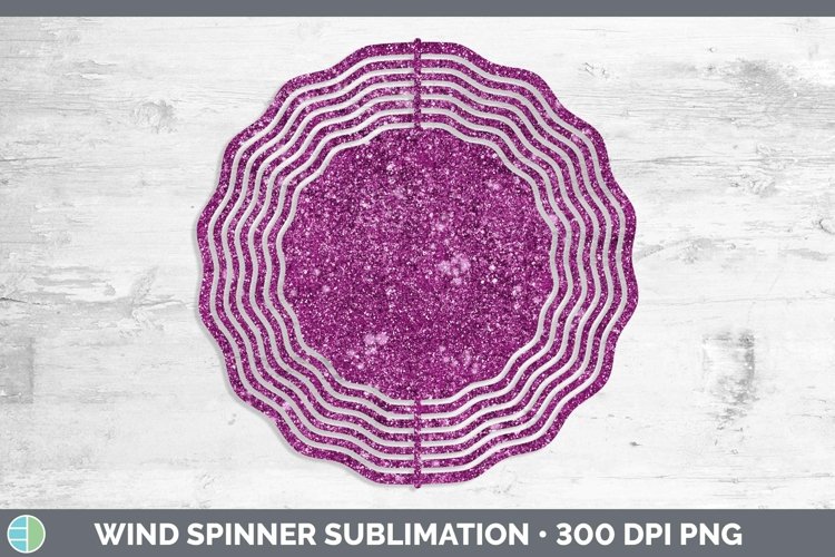 GorgeousGlitter Wind Spinner design.