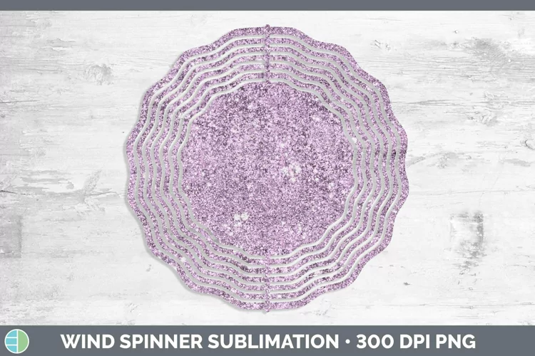 Glitter Berry Wind Spinner Sublimation Spinner Designs