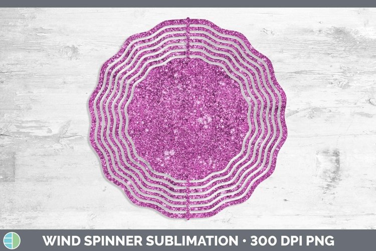 GorgeousGlitter Wind Spinner design.