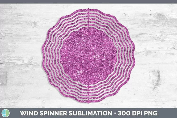 Glitter Berry Wind Spinner Sublimation Spinner Designs