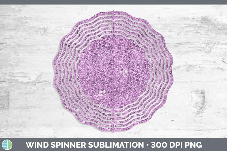 GorgeousGlitter Wind Spinner design.