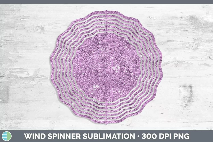 Glitter Berry Wind Spinner Sublimation Spinner Designs