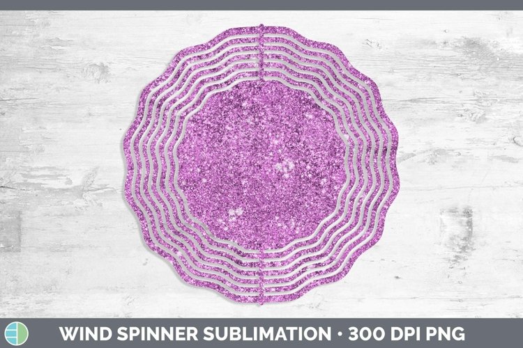 GorgeousGlitter Wind Spinner design.