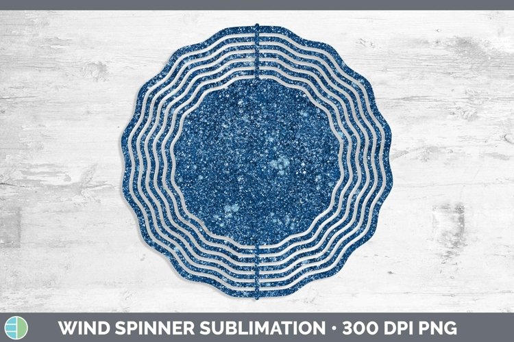 GorgeousGlitter Wind Spinner design.