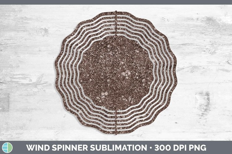 GorgeousGlitter Wind Spinner design.