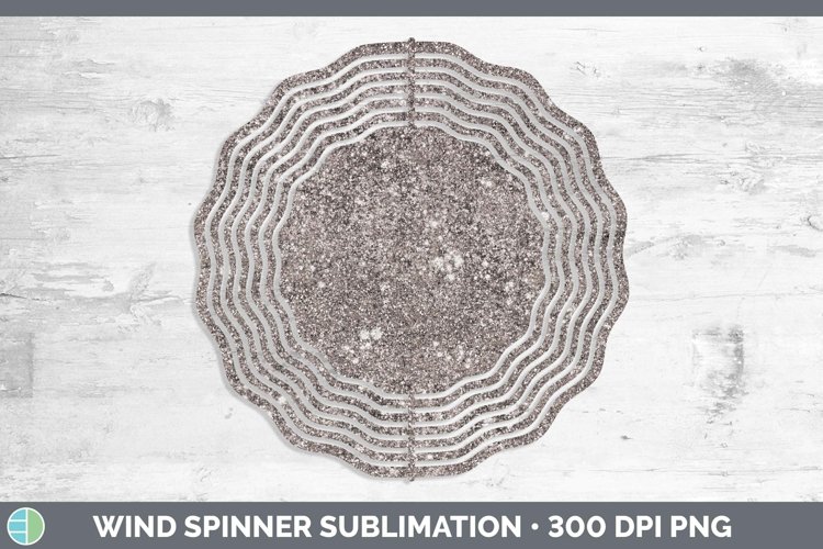 GorgeousGlitter Wind Spinner design.
