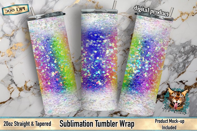 tumbler wrap, sublimation tumbler, glitter tumbler, glitter burst