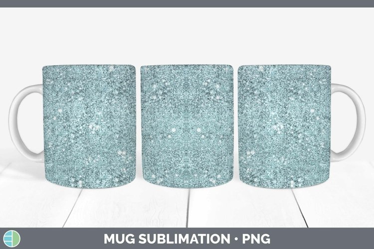 GorgeousGlitter Mug Wrap design.