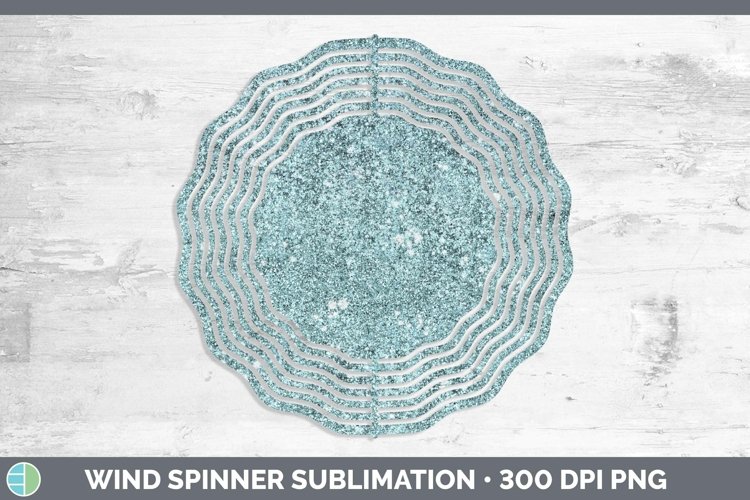 GorgeousGlitter Wind Spinner design.
