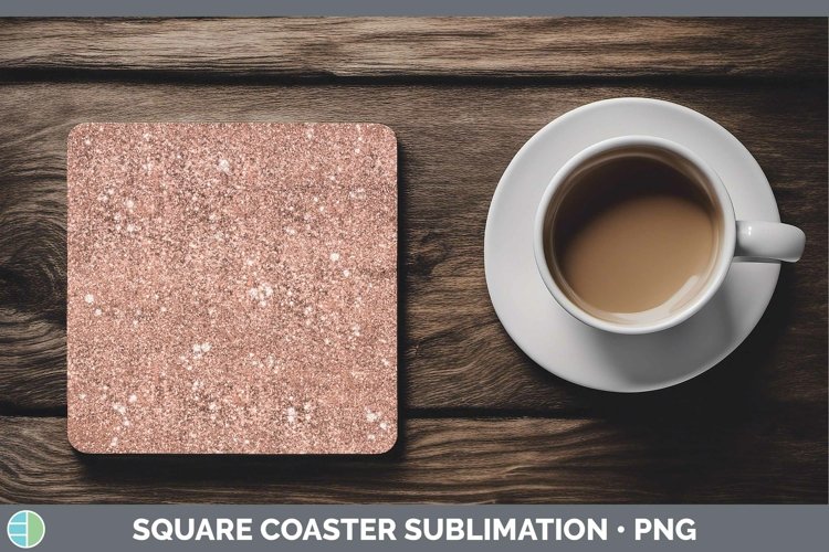 GorgeousGlitter Square Coaster design.