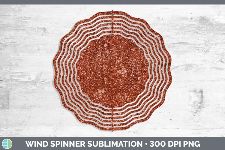 GorgeousGlitter Wind Spinner design.