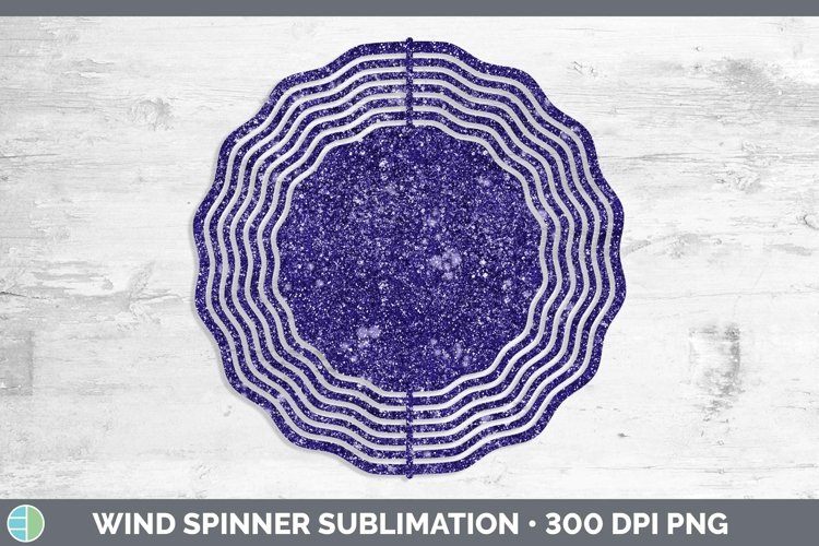 GorgeousGlitter Wind Spinner design.