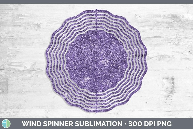 GorgeousGlitter Wind Spinner design.