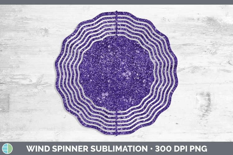 GorgeousGlitter Wind Spinner design.