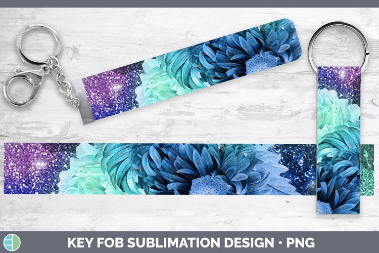 GorgeousGlitter Key Fob design.