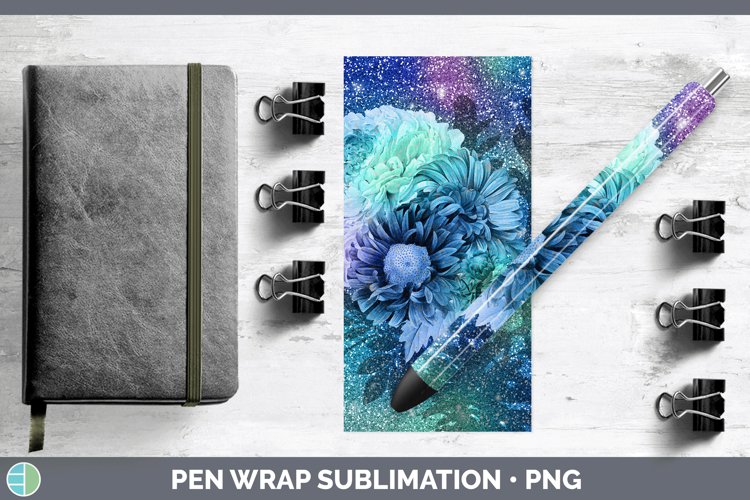 GorgeousGlitter Pen Wrap design.