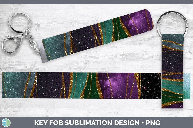 GorgeousGlitter Key Fob design.