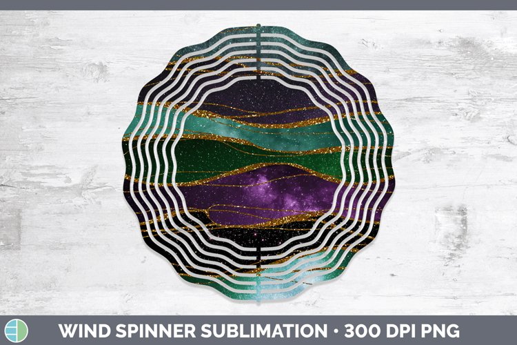 GorgeousGlitter Wind Spinner design.