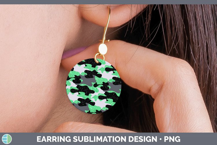 GorgeousGlitter Round Earrings design.