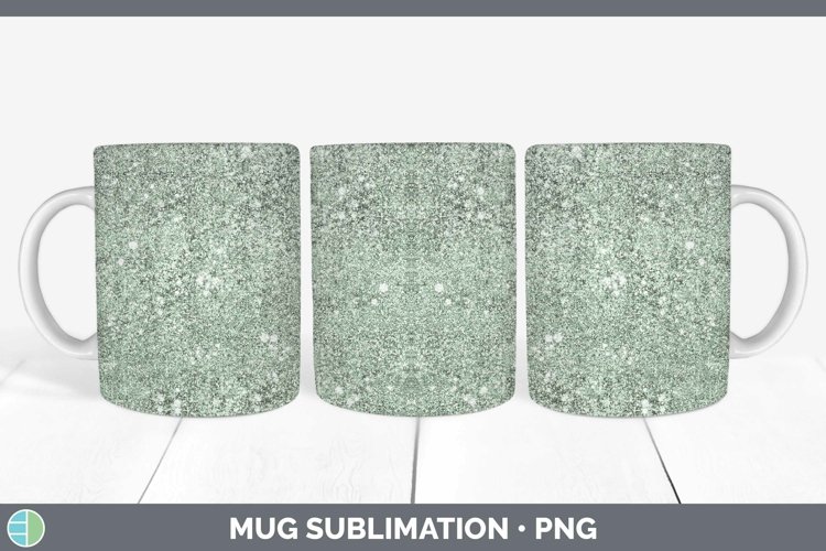 GorgeousGlitter Mug Wrap design.