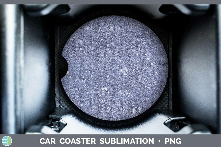 Glitter Indigo Car Coaster Sublimation Coaster Designs