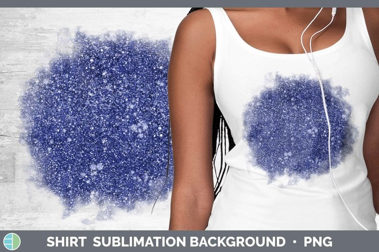 Glitter Indigo Shirt Sublimation Sublimation Background Desi