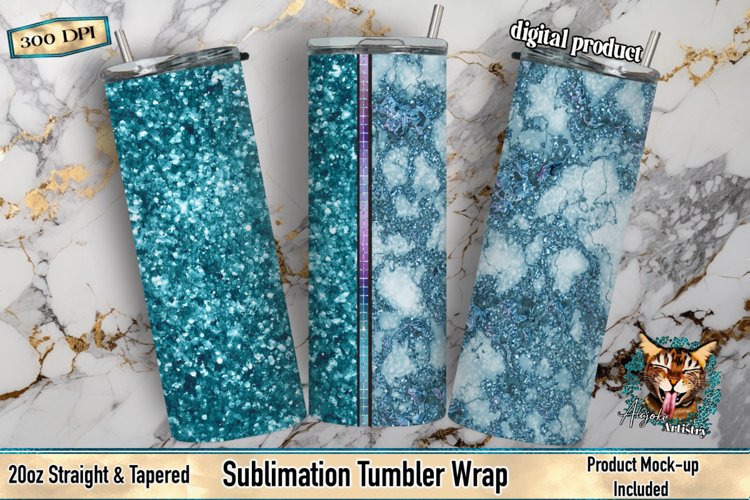 Glitter Marble, Sublimation Glitter,Tumbler Wrap