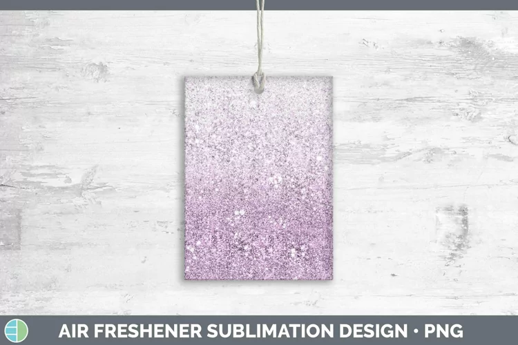 Glitter Ombre Berry Air Freshener Sublimation Car Freshener