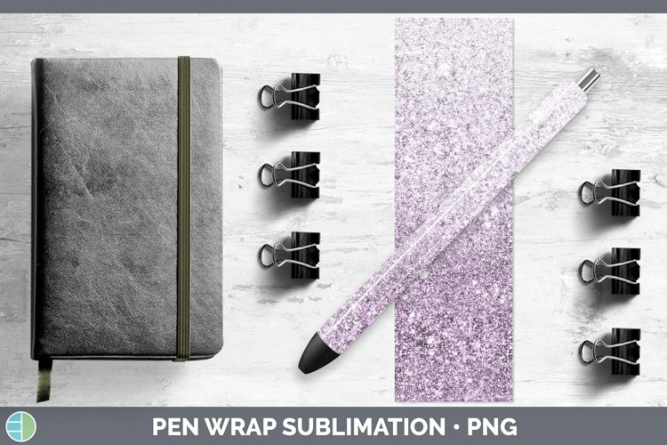 GorgeousGlitter Ombre Pen Wrap design.