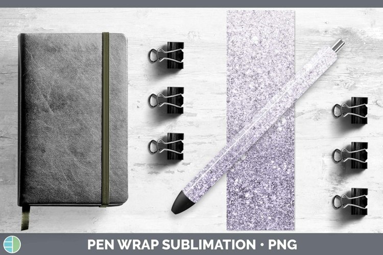 GorgeousGlitter Ombre Pen Wrap design.