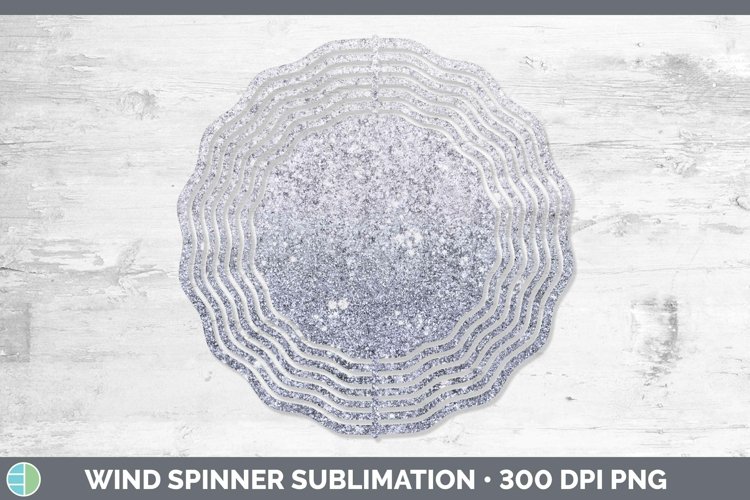 GorgeousGlitter Ombre Wind Spinner design.