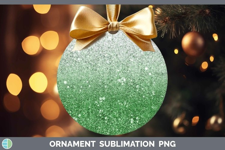 GorgeousGlitter Ombre Ornament design.