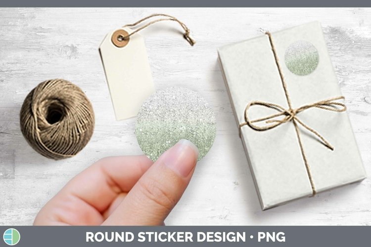 GorgeousGlitter Ombre Stickers design.