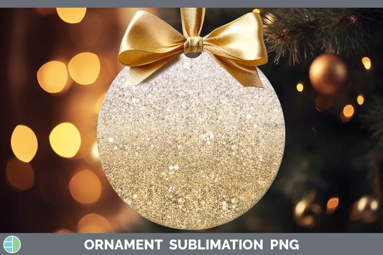 GorgeousGlitter Ombre Ornament design.