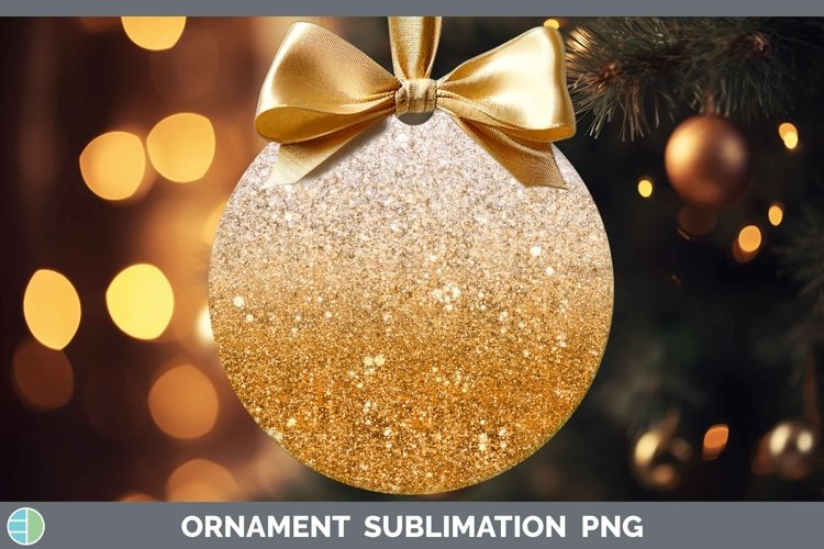 GorgeousGlitter Ombre Ornament design.