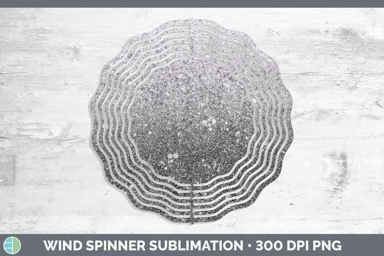 GorgeousGlitter Ombre Wind Spinner design.