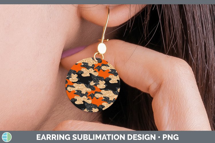 GorgeousGlitter Round Earrings design.