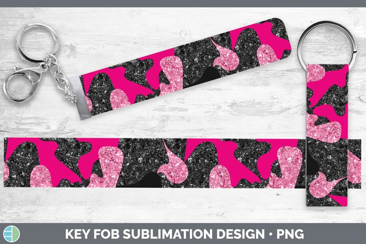 GorgeousGlitter Key Fob design.