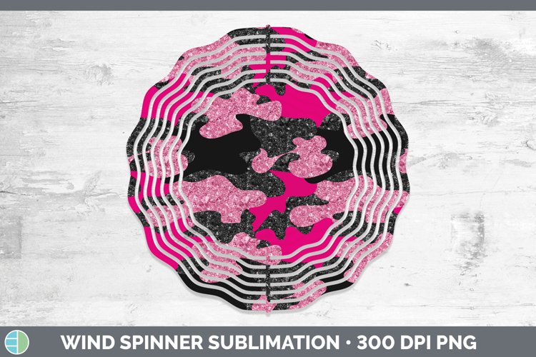 GorgeousGlitter Wind Spinner design.