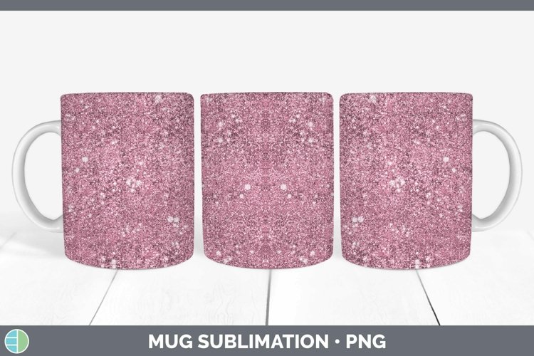 GorgeousGlitter Mug Wrap design.