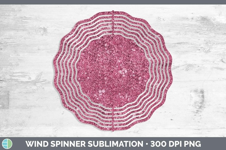GorgeousGlitter Wind Spinner design.