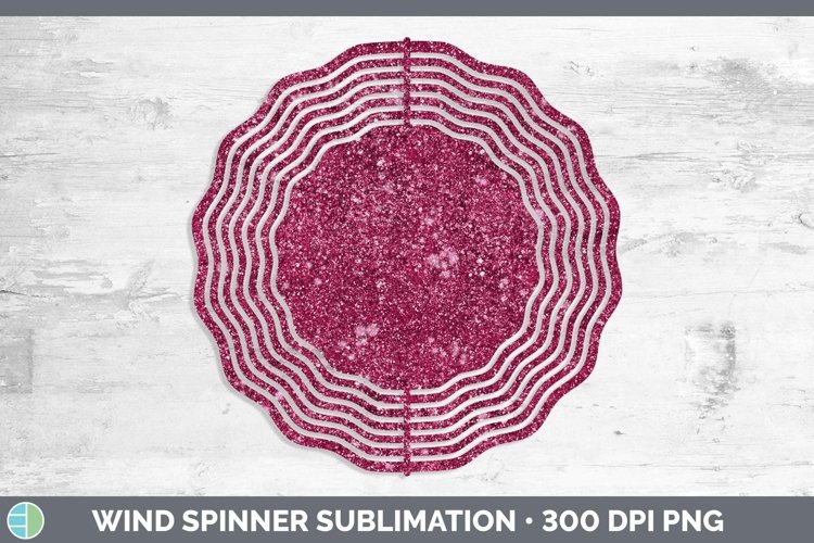 GorgeousGlitter Wind Spinner design.