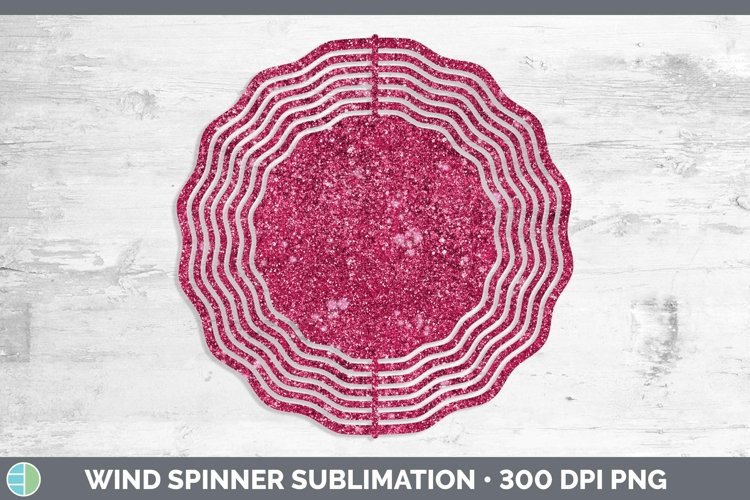 GorgeousGlitter Wind Spinner design.