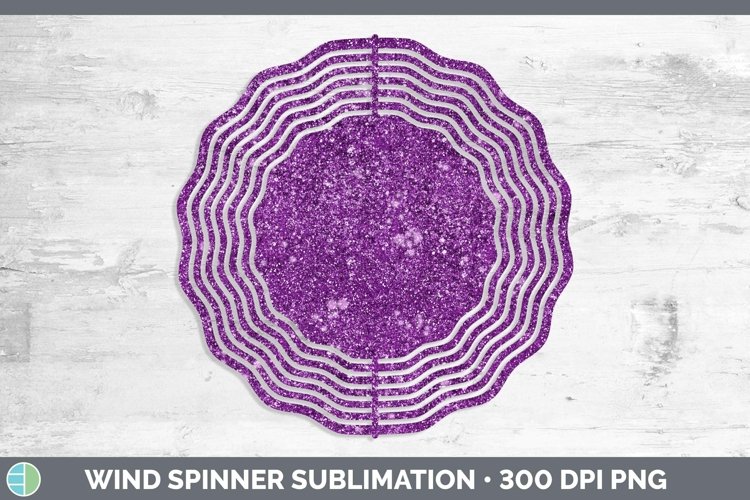 GorgeousGlitter Wind Spinner design.