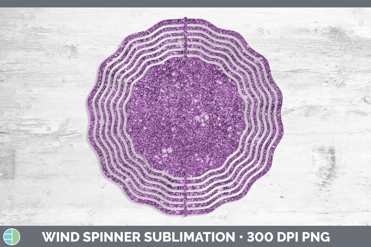 GorgeousGlitter Wind Spinner design.