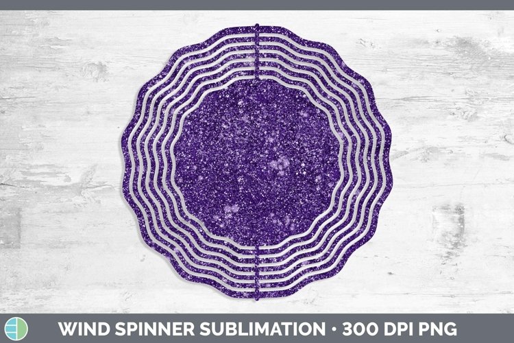 GorgeousGlitter Wind Spinner design.