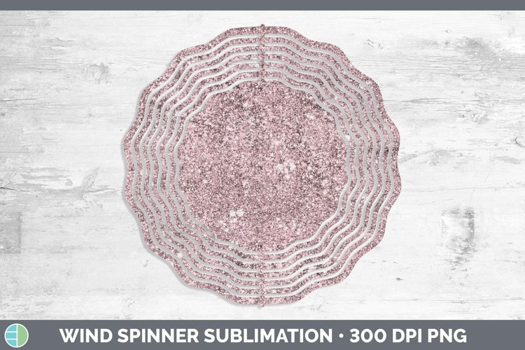 GorgeousGlitter Wind Spinner design.