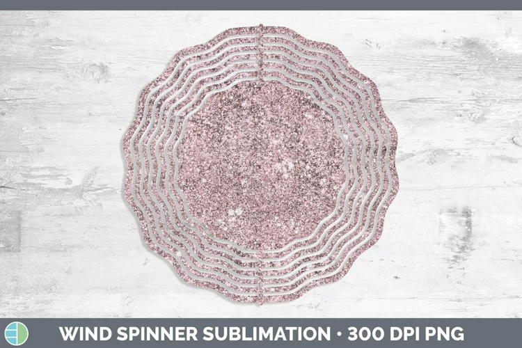 Glitter Red Wind Spinner Sublimation Spinner Designs
